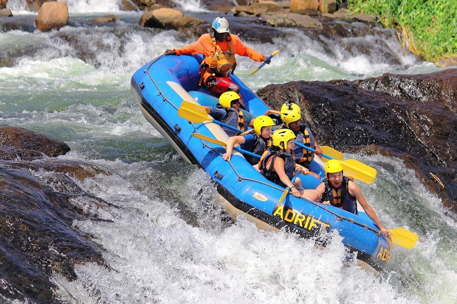 White Water Rafting — River Nile